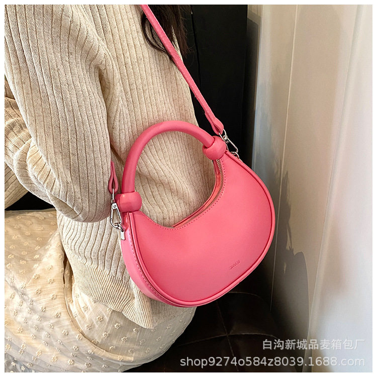 French Niche Elegant Handheld Small Bag Women's Bag New Trendy Fashion Shoulder Bag Foreign Style Crossbody Dumpling Bag 24 O1CN01bH7LY52HKyDPvhI3P !!2215913929133 0 cib