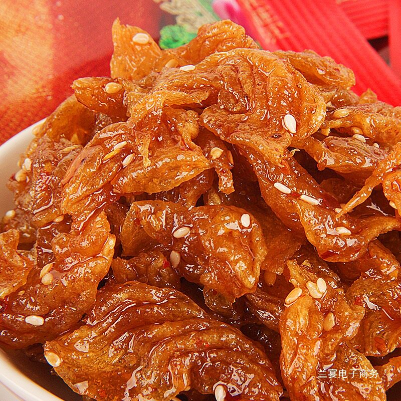 Yutongle Beijing Roast Duck Spicy Strips Snacks Nostalgic Snacks Casual Vegetarian Sweet Childhood Dried Bean Food Soy Products