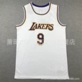 Lakers no. 9 white