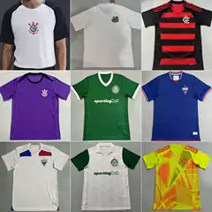 242526 Santos Flamengo Corinthians Palmeiras Fortaleza Brasileirão Jerseys Soccer Uniforms