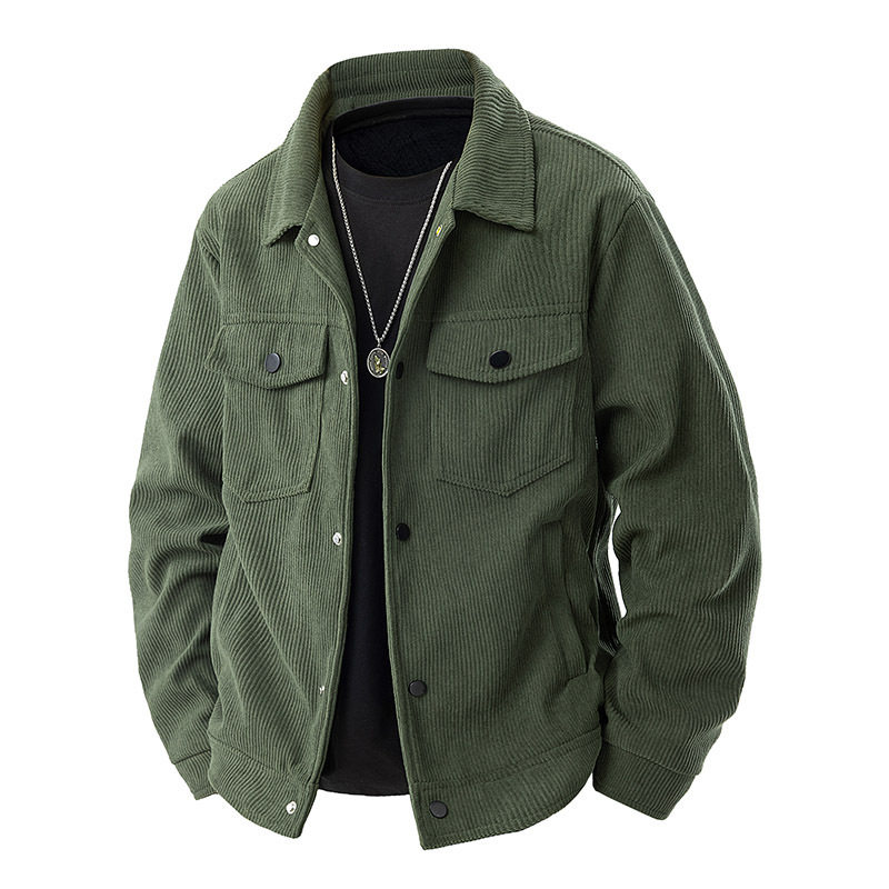 Trendy brand men's tops handsome trendy sports casual versatile shirts and jackets