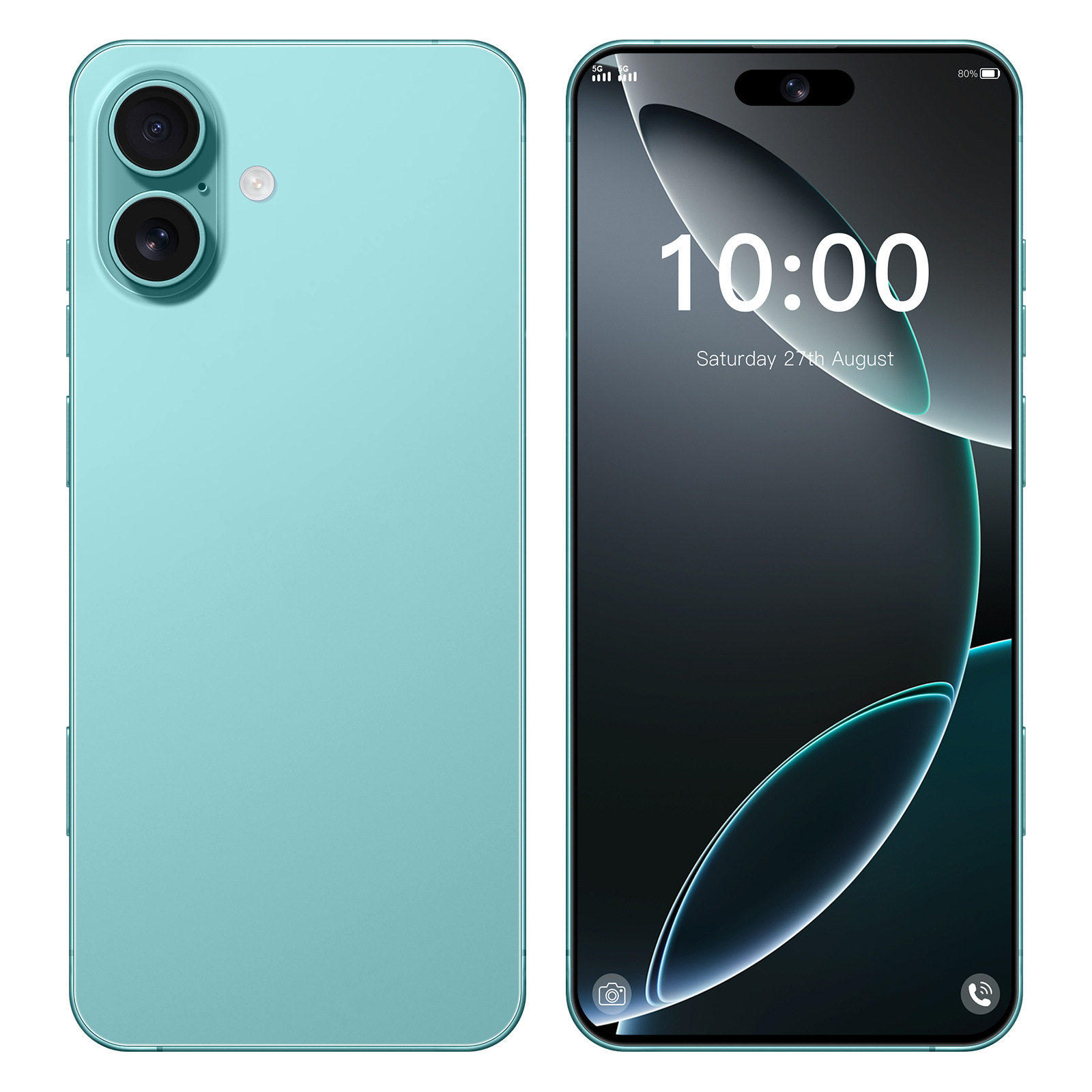 I16 Plus跨境手机3+64G真4G智能手机7.3incell外贸安卓手机厂家批