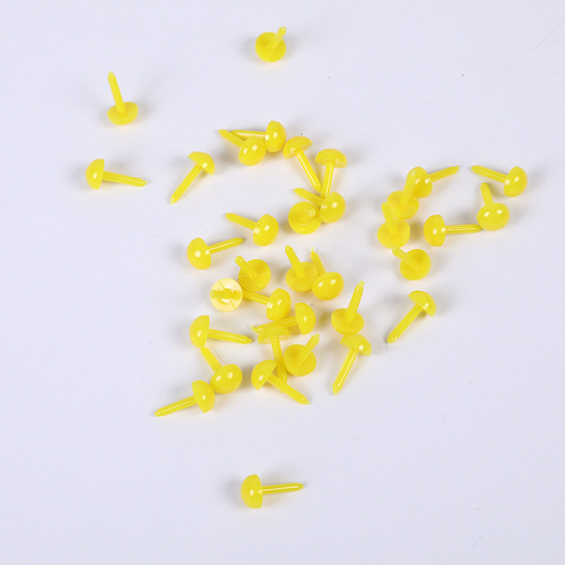 Cross-border Plush Animal Eyes Cartoon Black Bean Eyes Straight Rod Accessories DIY Accessories Black Doll Straight Cocoa Eyes