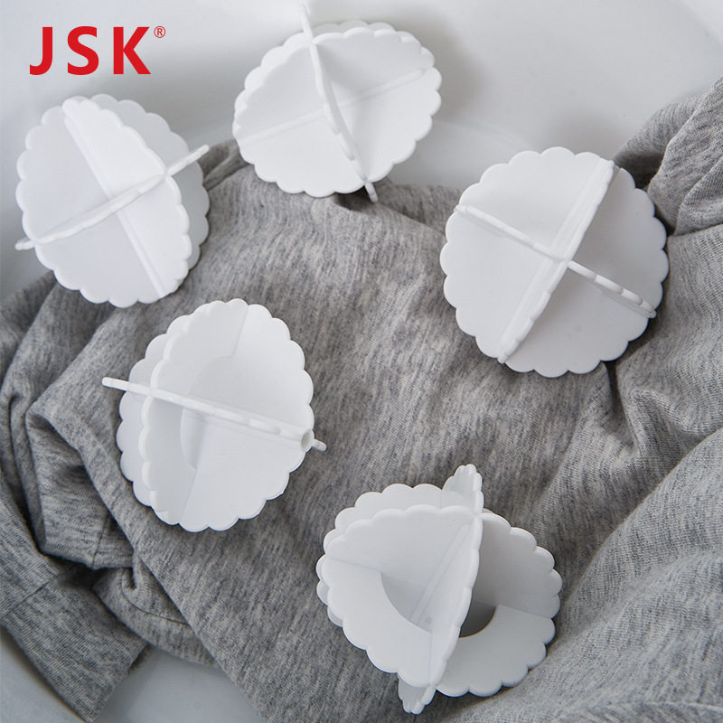Japan Jsk Laundry Balls 6 Pack Decontamination and Anti-Tangle Washing Machine Bra Intimates Washing Ball Cleaning Ball