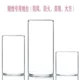 Foreign Trade High Borosilicate Glass Candle Holder Hydroponic Vase Transparent Home Decoration Ornaments Windproof Candle Cup Empty Cup