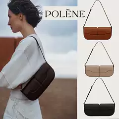 2025 New Polene Baguette Bag New Armpit Bag Niche Design Single Shoulder Crossbody Bag Smooth Handbag for Women