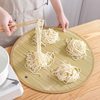 Multi-Layer Dumpling Cover Mat, Household Dumpling Mat, Round Bamboo Mat for Placing Dumplings, Wholesale with Free Shipping