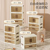 Light Luxury Household Drawer-Type Cosmetics Storage Box Desktop Dressing Table Skin Care Product Mask Storage Cabinet Storage Shelf