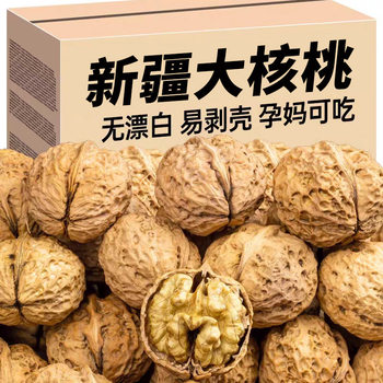 Fresh Original Flavor Walnuts 2025 New Arrival Thin-Skinned Ripe Walnuts Xinjiang Paper-Skinned Raw Walnuts Official Wholesale Group Purchase
