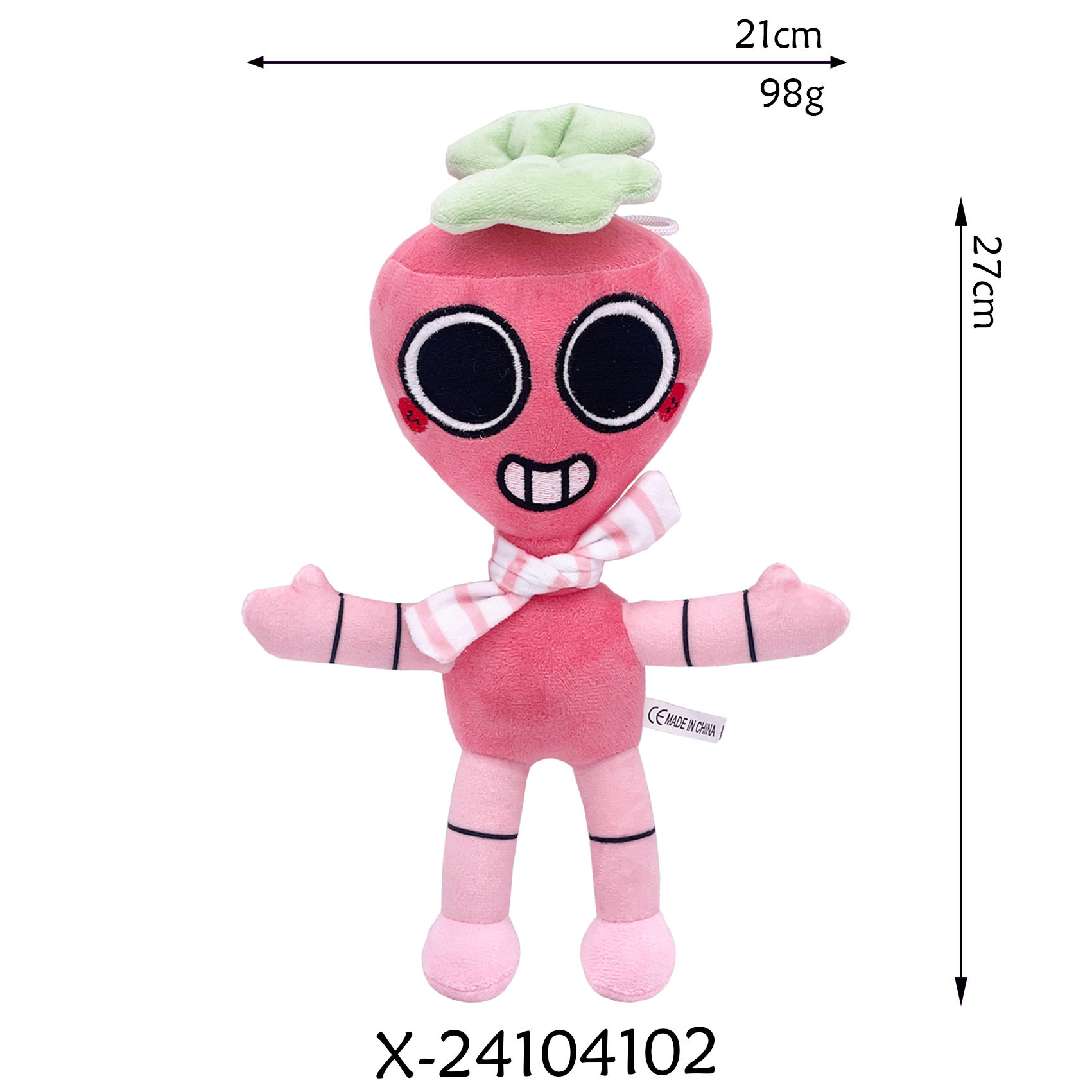 跨境新品dandy’s world plush 丹迪的世界毛绒玩具玩偶公仔娃娃