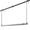 Clothes Drying Rack for Home Balcony, Retractable Clothes Rod, No-Drill Adjustable Clothes Hanger, Stainless Steel Hanging Rack for Drying Quilts