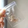 Ready Stock Pvc High-Definition Transparent Self-Sealing Bags Jewelry Box Jewelry Earrings Necklace Ring Storage Sealed Packaging Bags
