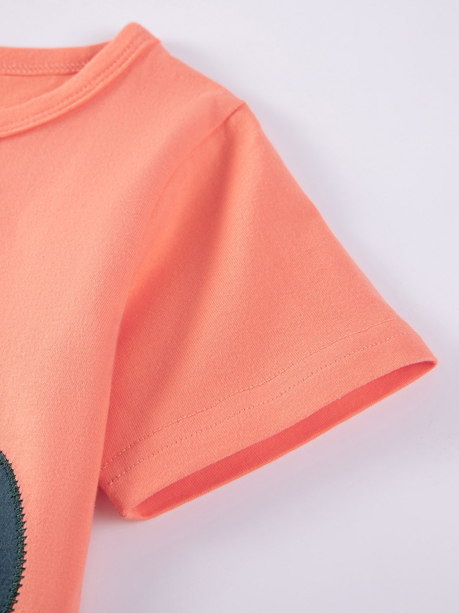 Kids' T-shirt, Summer Short-sleeve Cute Kids' Top, Toddler & Kids' Cotton Children's Clothing