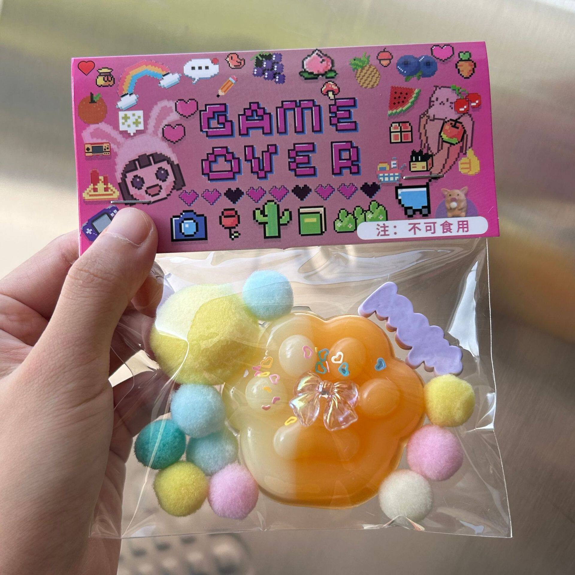 黄橙猫爪【光沢モデル】