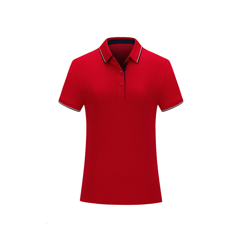 桑蚕丝翻领短袖polo衫工作服t恤广告文化衫厂服工衣定制印字logo