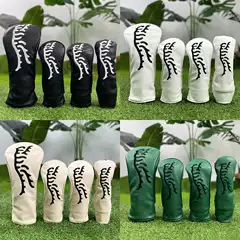Golf Club Cover Cross-Border Hot Selling Simple Tiger Driver Cover Factory Direct Sales Club Protective Cap Cover