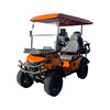 Electric Golf Cart Factory Produces Foreign Trade Golf Cart Three-Row Six-Seater New Sightseeing Patrol Car