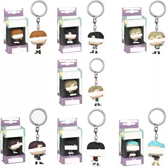 Hot-Selling Foreign Trade Keychain Pendant for Anime Boys' Fan Collection, Cross-Border Bestseller