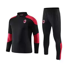 Autumn and winter soccer uniforms half-zip long-sleeved tights training suit suit bare board adult sportswear outfits