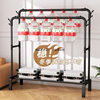 Clothes Drying Rack Floor-Standing Vertical Household Bedroom Clothes Rack Outdoor Balcony Drying Rack Simple Coat Rack Dormitory Clothes Rack
