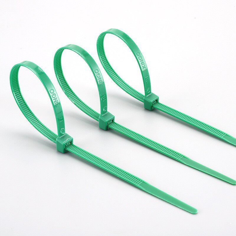 Xinguang plastic cable tie 5*200*250*300*400mm cable tie with black and white color environmental protection cable tie