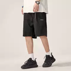 Fashion Trend 2024 Summer New Casual Pants Summer Men's Shorts Five-Quarter Pants Sports Pants Men's Loose Pants