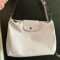 Lx large armpit hobo ivory white