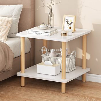 Simple Bedside Table Double-Layer Bedroom Bedside Table Nordic Simple Mini Home Internet Celebrity Storage Bedside Table