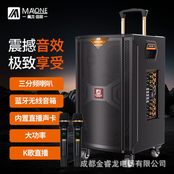 Sichuan Manlong K708,710,712,715 Lithium Electric Trolley Audio Series Three-Way Bluetooth Card Playing