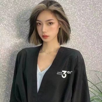 Hair Dyeing Kimono Customer Hair Salon Internet Celebrity Customer Service Beauty Salon Clothes Customer Robe Haircut Cape Hairdressing Perm Dye Hair Salon