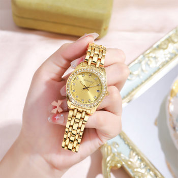 Chalael Brand Tiktok Video Live Broadcast Popular High-End Business Automatic Flywheel Genuine Diamond Women's Watch