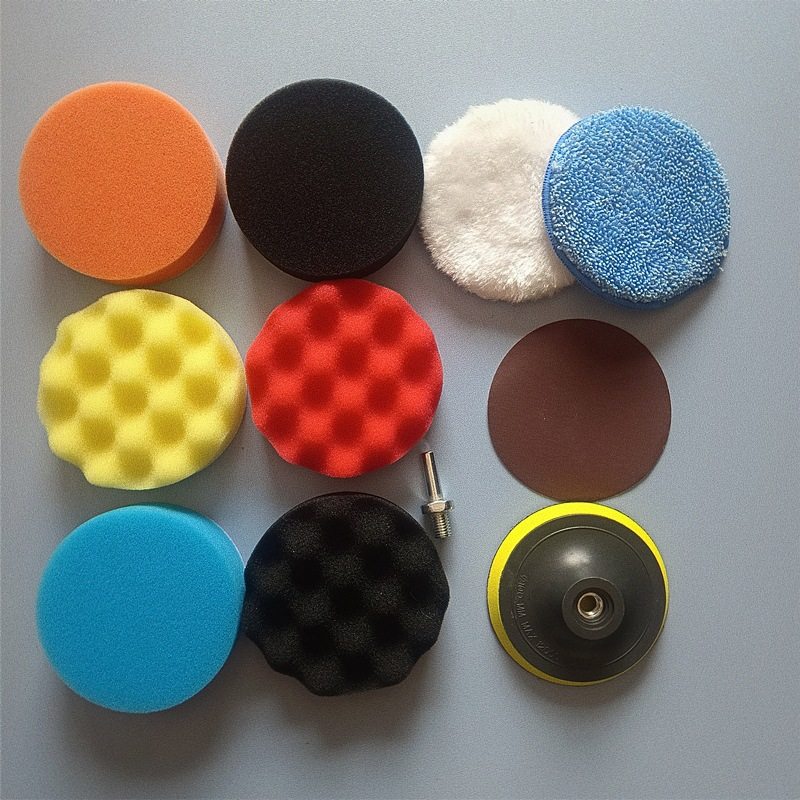 Sponge polishing disc car repair beauty maintenance sealing glaze waxing sponge grinding wheel 3 inch -7 inch set