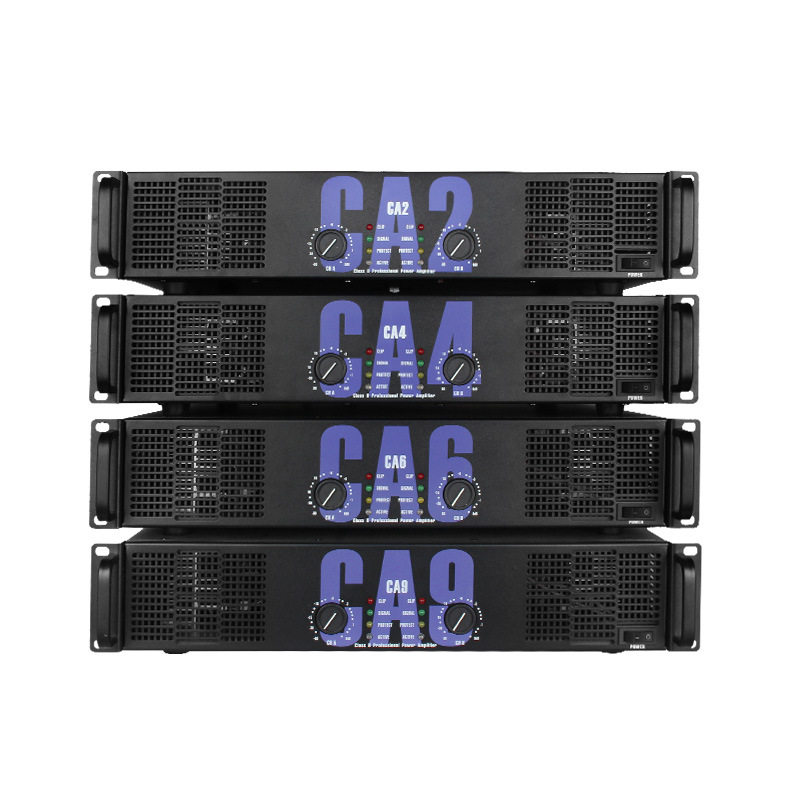 Power amplifier CA30 dual-channel professional stage performance wedding speaker high-power KTV singing post-stage amplifier