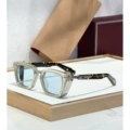 Tortoiseshell transparent blue film