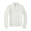Half-zip white