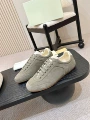 Gray nubuck leather