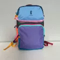 Sky blue and light purple
