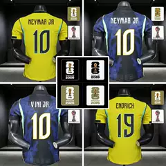 2026 World Cup Jersey Brazil Football Jersey Neymar Vinicius Endrick Jersey Wholesale