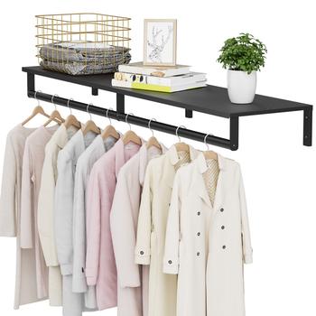 Yangsheng Craftsmanship Cross-border Hotel Clothing Store Home Bedroom Clothes Wall Side Hanging Including Board Combination Display Rack Clothes Hanger
