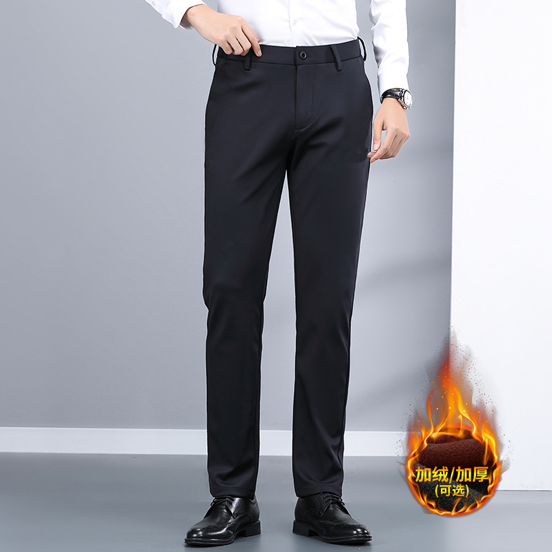 Quần Nam Dáng Ôm Hàng Mùa Xuân Thu Đông Phong Cách Trẻ Trung Phong Cách Hàn Quốc