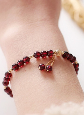 新款时尚水晶石手链女轻奢ins