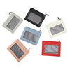 2024 new zipper ultra-thin card bag multi-card short solid color card bag certificate driver's license small wallet wholesale