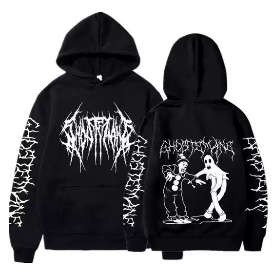 Europe and the United States cross-border hostem Dole Sid Prt Sshirt n's Fshio European code sweater in stock