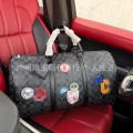 Leather sticker c mark