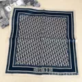 D Navy 70 Square Scarf