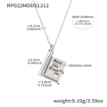 RP022 Steel Necklace - Best Friends Edition