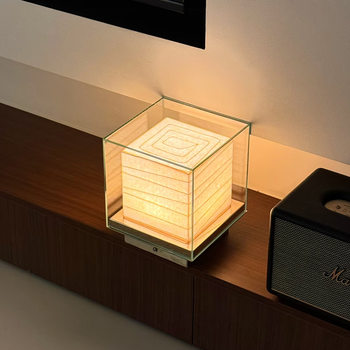Andaz Lamp Season Yutang Tokyo Andaz Hotel Designer Paper Lamp Italian Atmosphere High-End Japanese Table Lamp