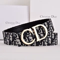 Black cloth bright gold buckle c empty d