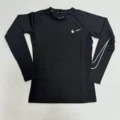 Left sleeve nk black long sleeve