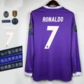 1617 emperor m away game long sleeve printed no. 7 + 3 armbands